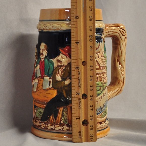 16 oz vintage C-4343 mug stein tankard German beer (177w) - Picture 2 of 11